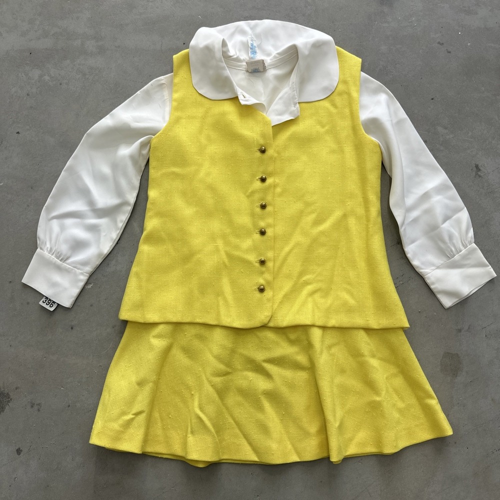 RESELLER BUNDLE! Vintage Big Kids Girls Dresses! 50s-80s! 14 Dresses Sz 6-12 - Picture 8 of 15